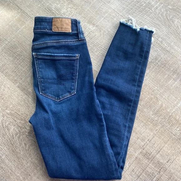 American Eagle Next Level Stretch Jeggings size 0 - Picture 4 of 4